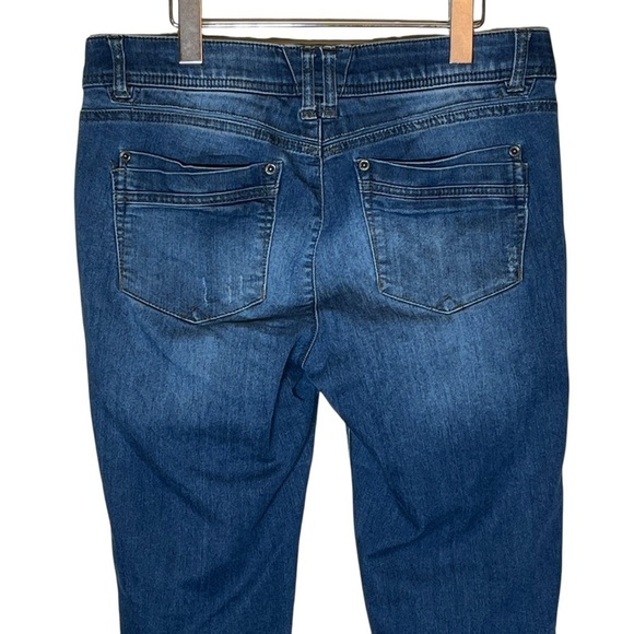 Democracy Ab Technology Step Raw Hem Jeans Women’s 10 - Picture 5 of 11